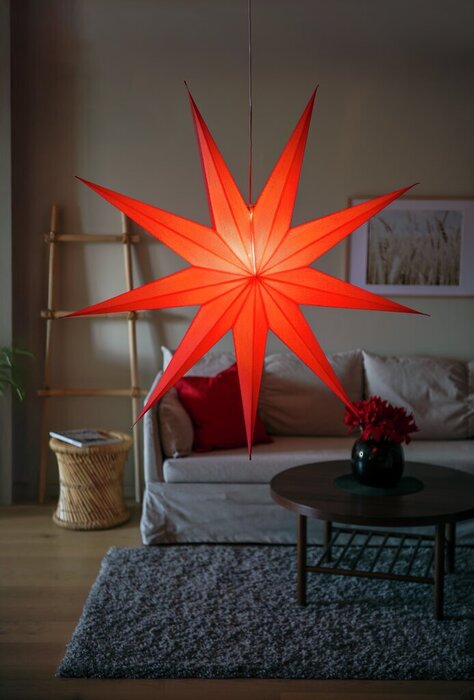 Adventsstjärna Röd Ø115 cm Konstsmide